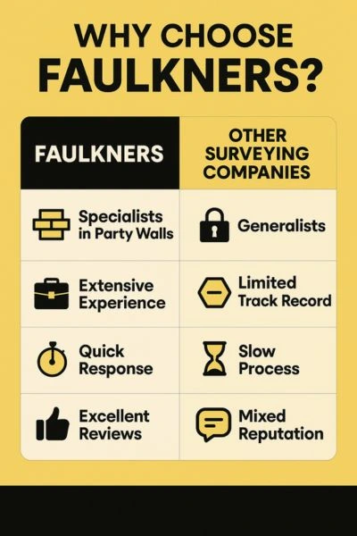 Can I Alter The Party Wall Surveyor? - A Crucial Guide From Faulkner Surveyors 4 Party Wall Mediation {bane} Faulkner Surveyors Kempston Best Surveyor Near me Kempston
